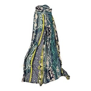 True light Yogi pants multi-color flare leg boho, concert,festival, hippy